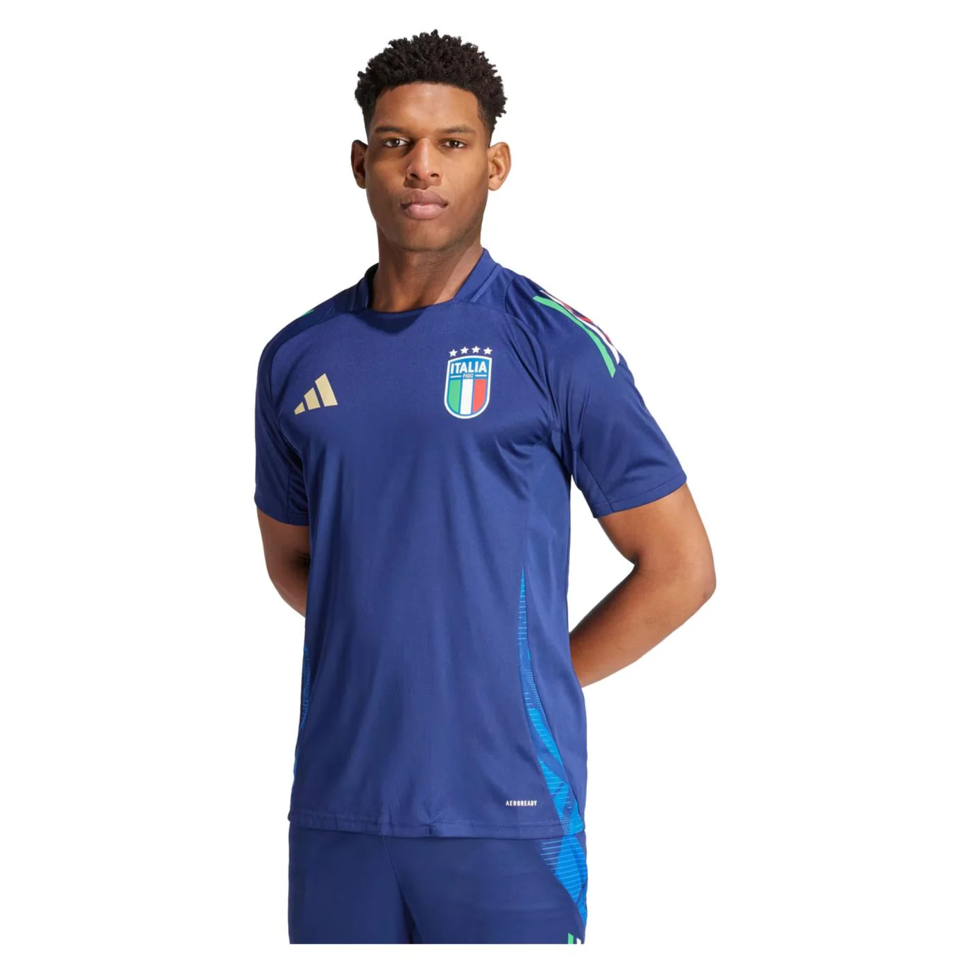 ADIDAS FIGC TRAINING JERSEY - Image 3