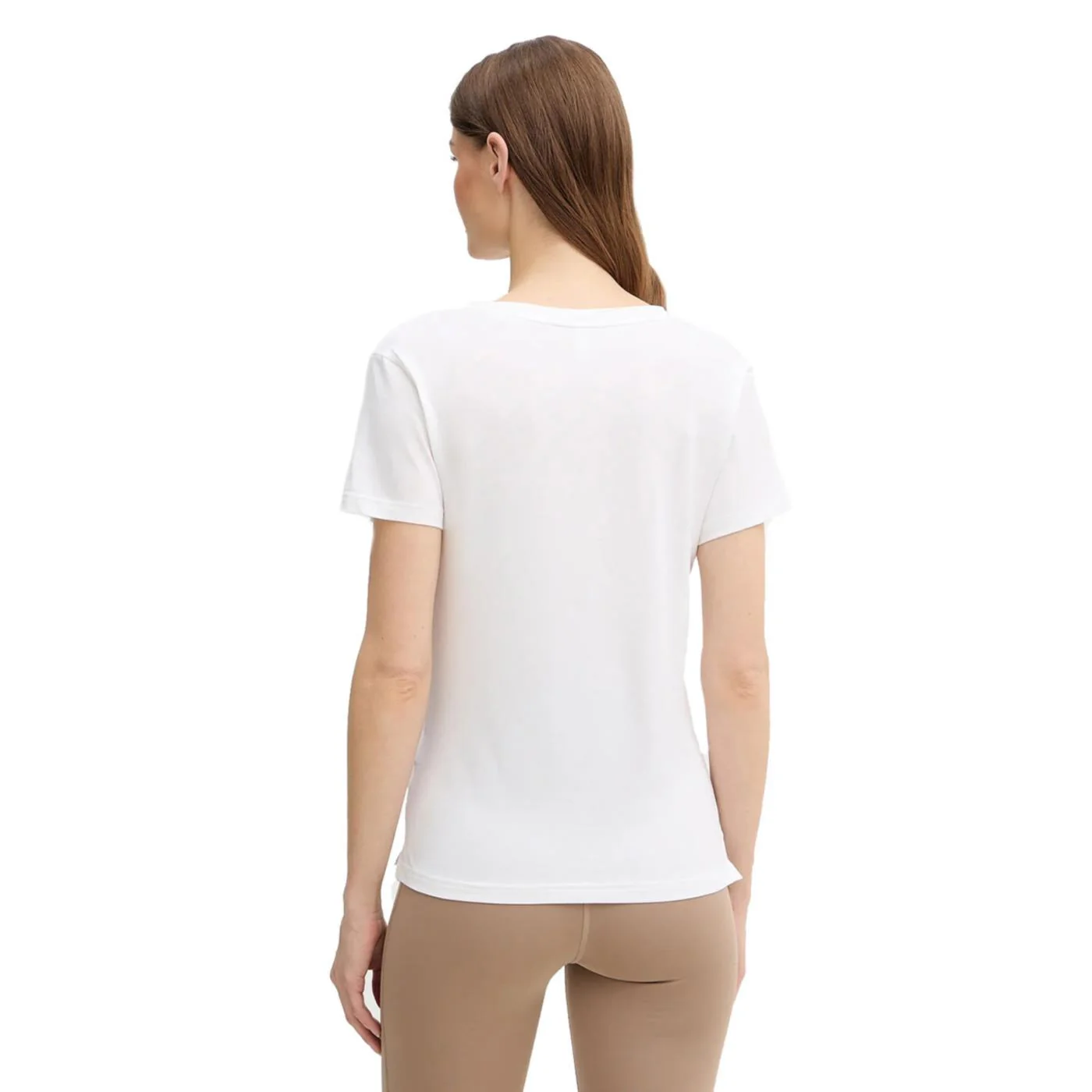 ADIDAS WORKOUT V NECK WOMAN TEE - Image 3