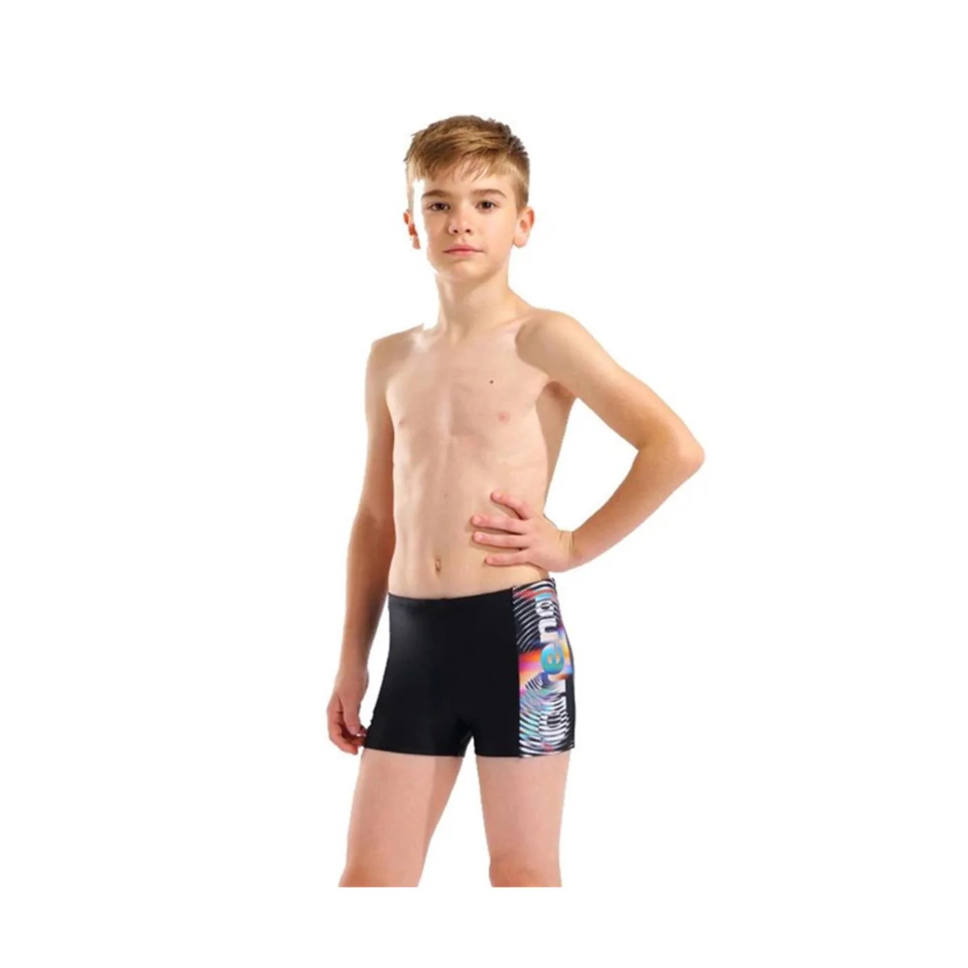 ARENA JR LIT LOGO SWIM SHORT - Image 2