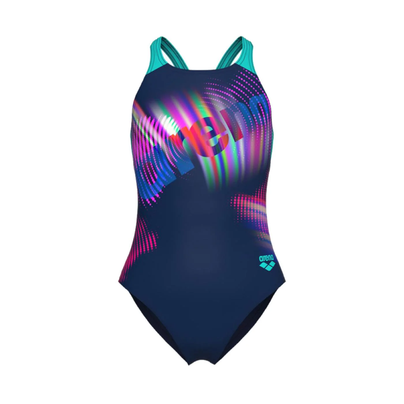 ARENA LIT LOGO SWIMSUIT V-BACK - Image 2