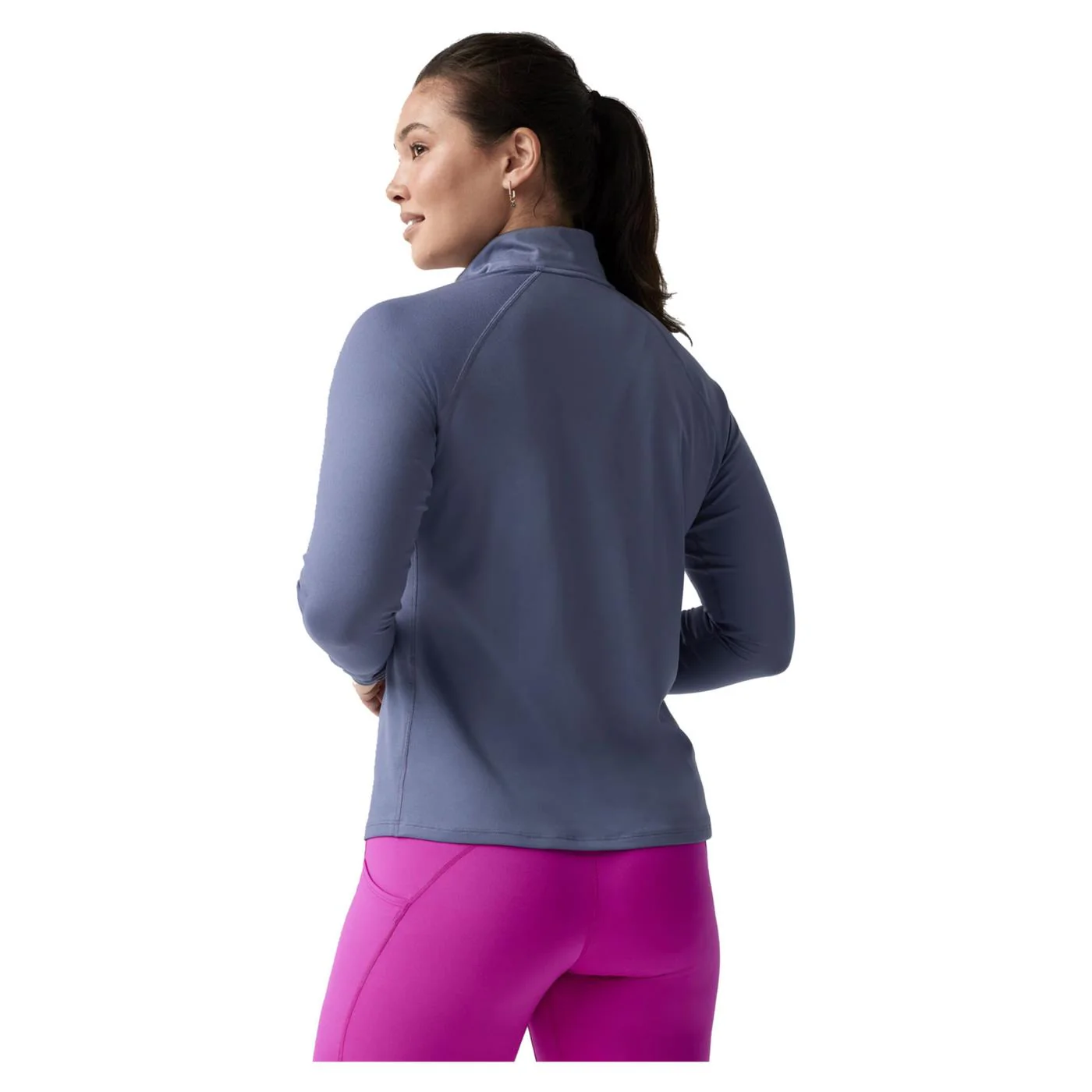 BROOKS DASH HALF ZIP TEE WOMAN - Image 2