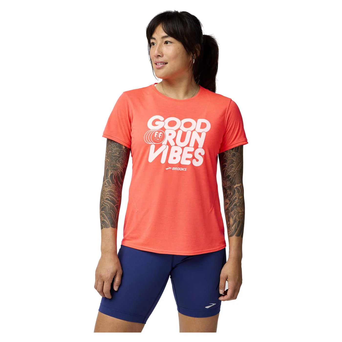 BROOKS DISTANCE SHORT SLEEVE W - Image 2