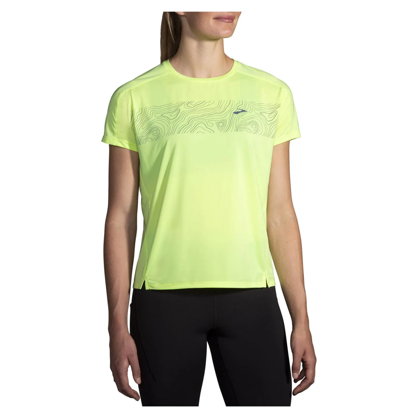 BROOKS SPRINT FREE SS RUN W TEE - Image 2