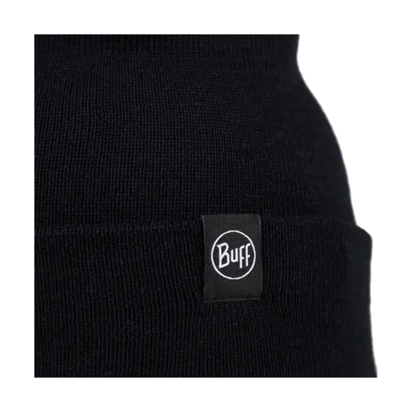 BUFF KNITTED BEANIE LILON BLAC - Image 3