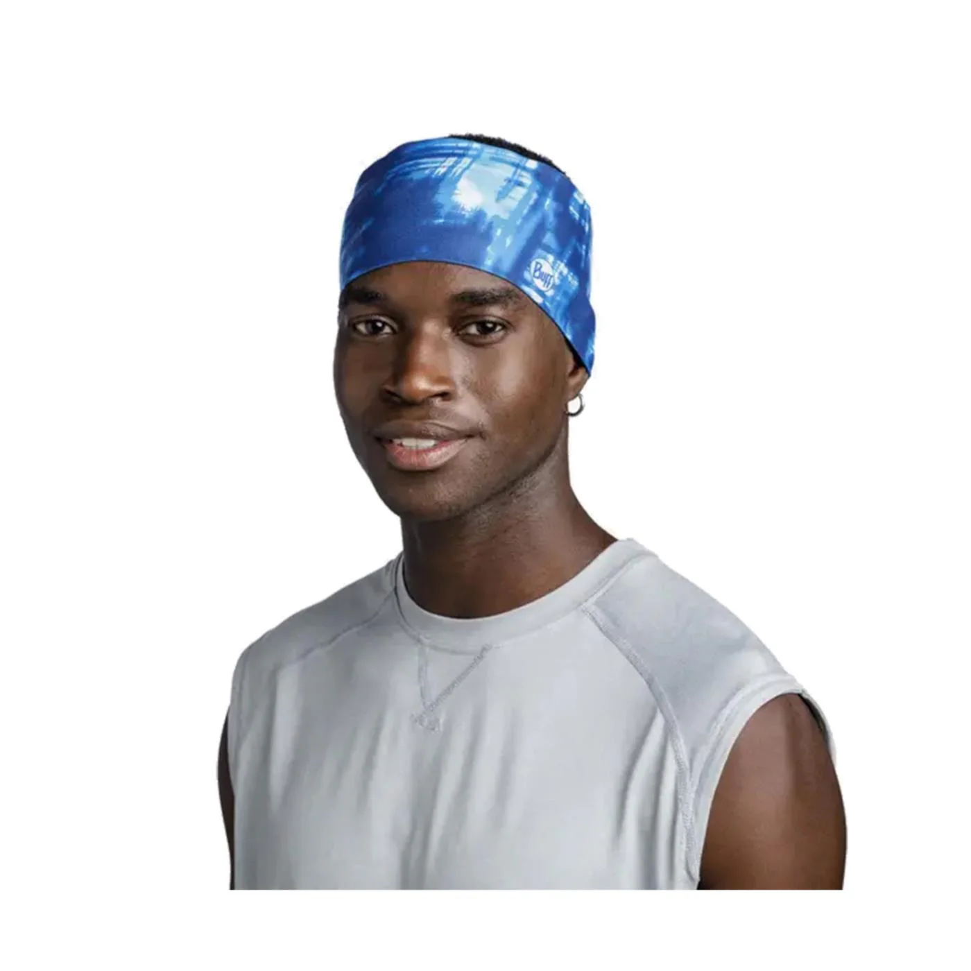 BUFF WIDE HEADBAND ATTEL BLUE - Image 2
