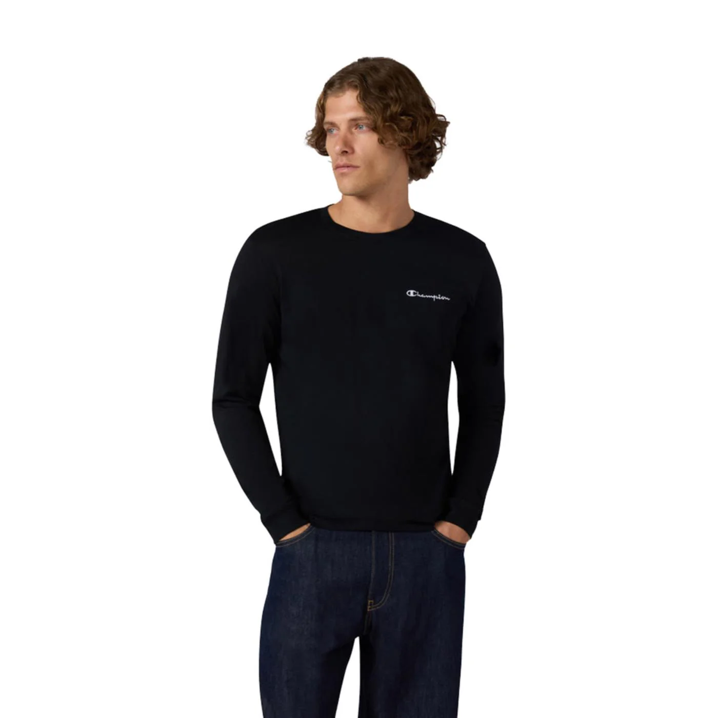 CHAMPION CREWNECK LONG SLEEVE TEE - Image 2