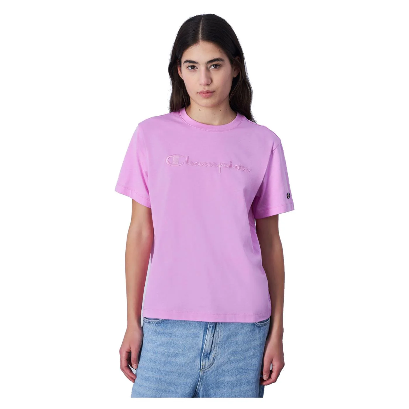 CHAMPION CREWNECK T-SHIRT - Image 2