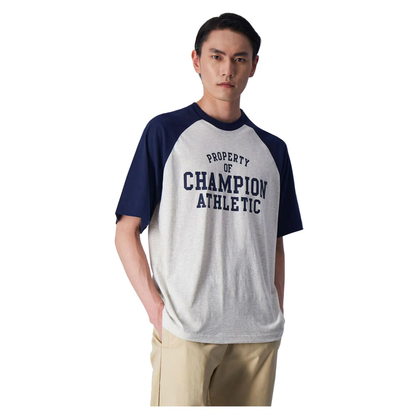 CHAMPION CREWNECK T-SHIRT - Image 2