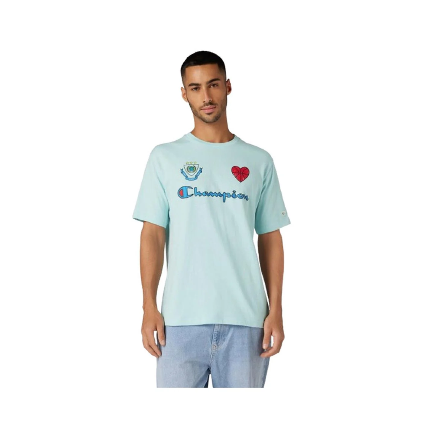 CHAMPION CREWNECK T-SHIRT - Image 2