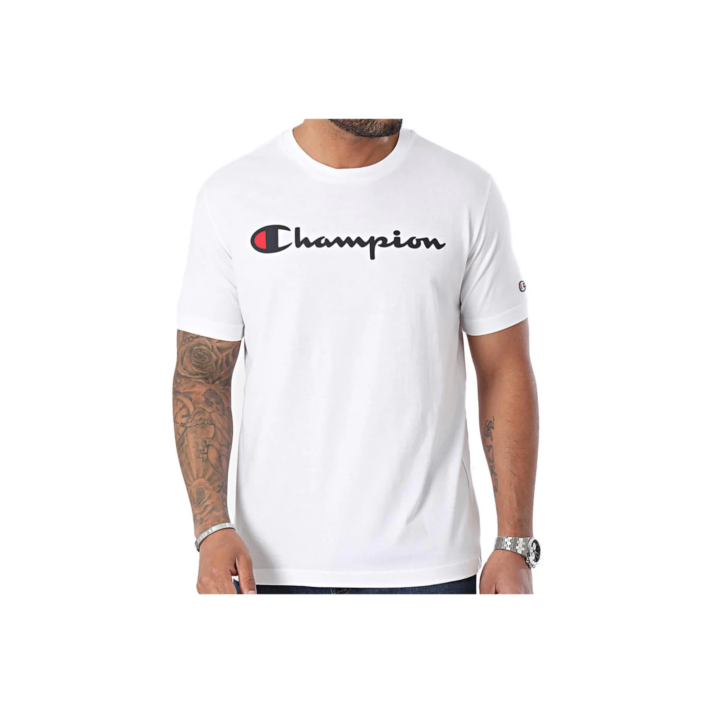 CHAMPION CREWNECK T-SHIRT - Image 2