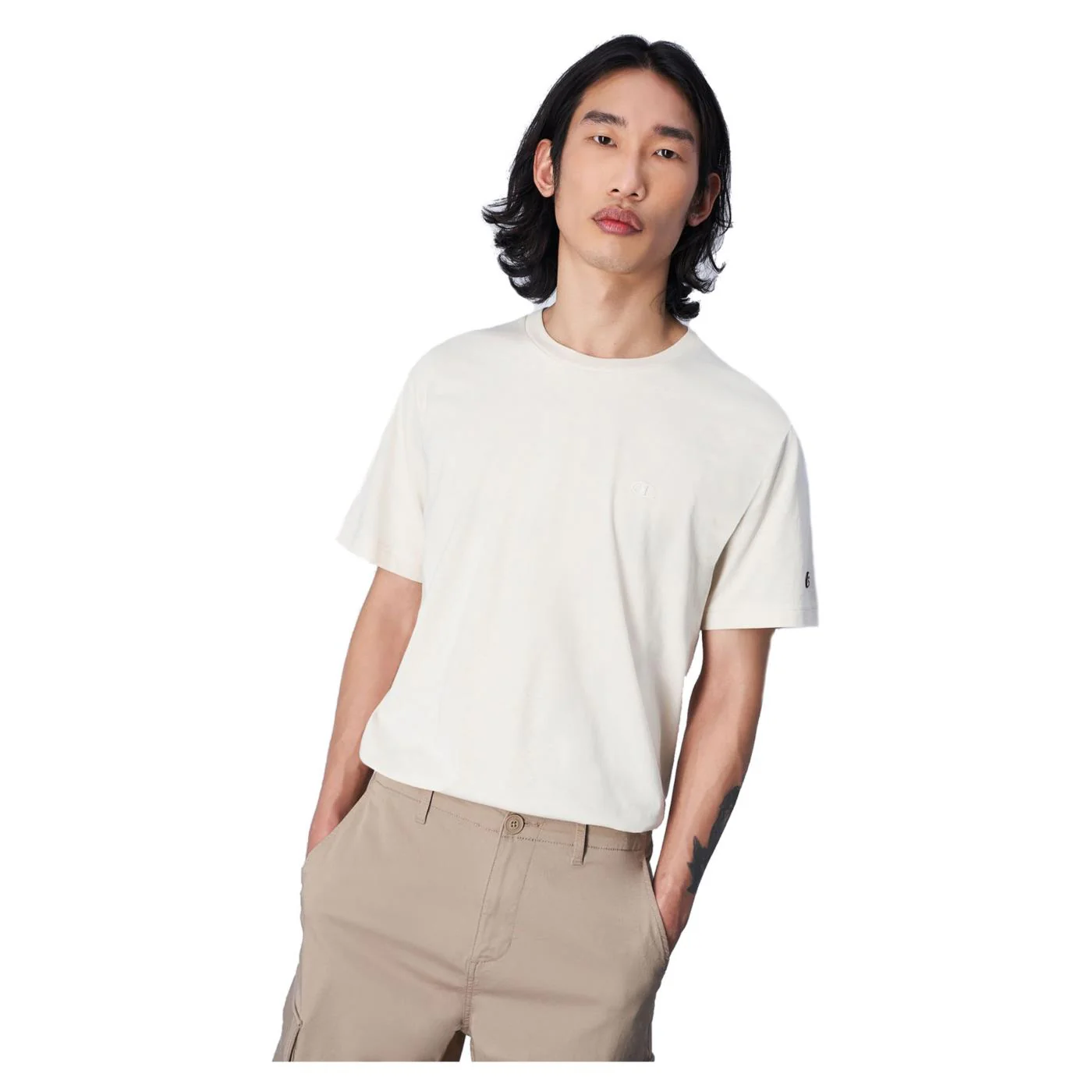 CHAMPION CREWNECK T-SHIRT - Image 2