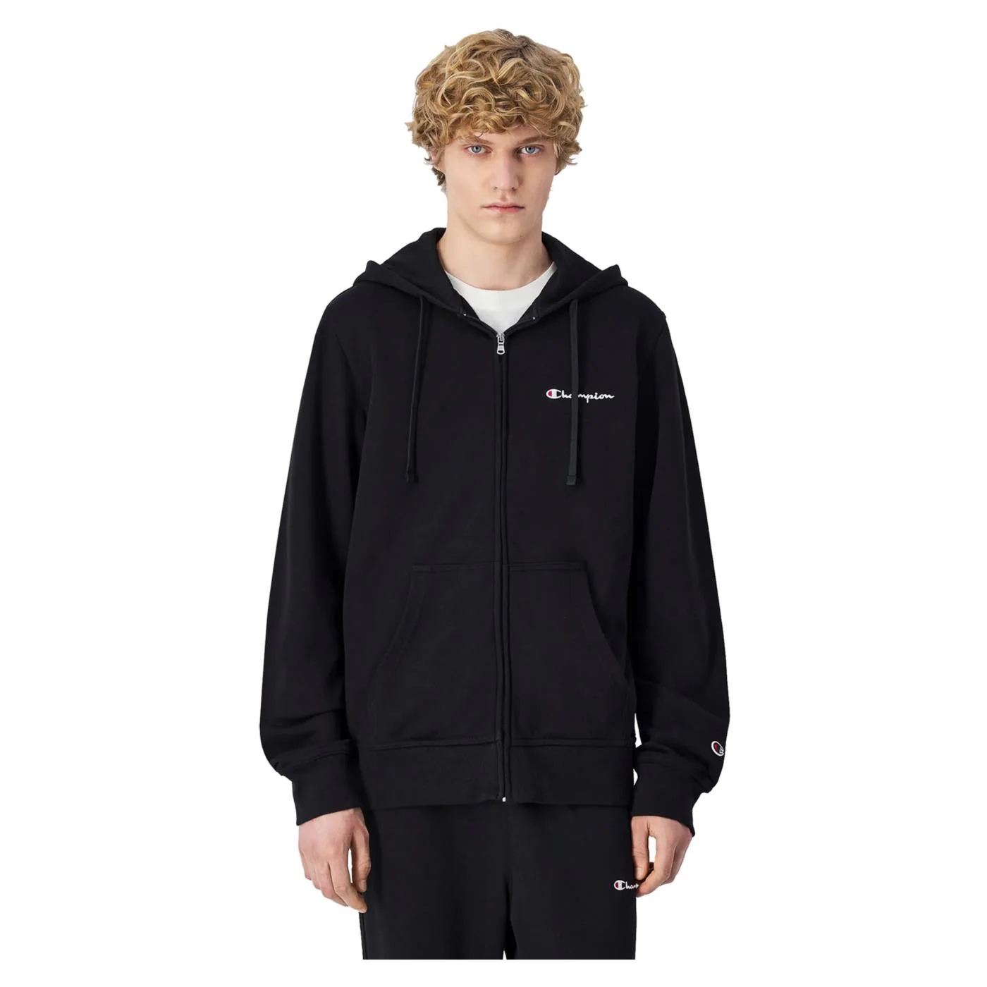 CHAMPION FELPA FULL ZIP CAPPUCCIO - Image 2