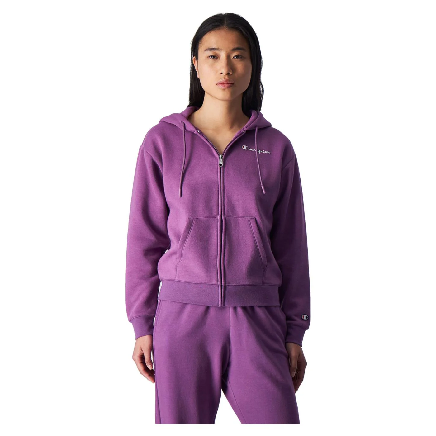 CHAMPION HOODED FULL ZIP SWEATSHIR - Image 2