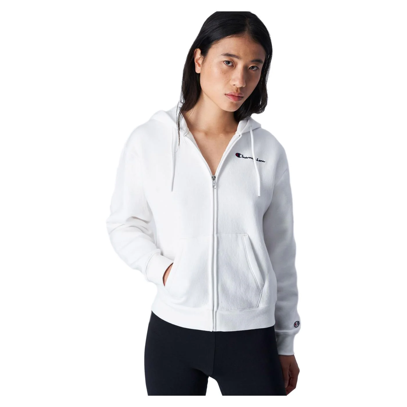 CHAMPION HOODED FULL ZIP SWEATSHIR - Image 2