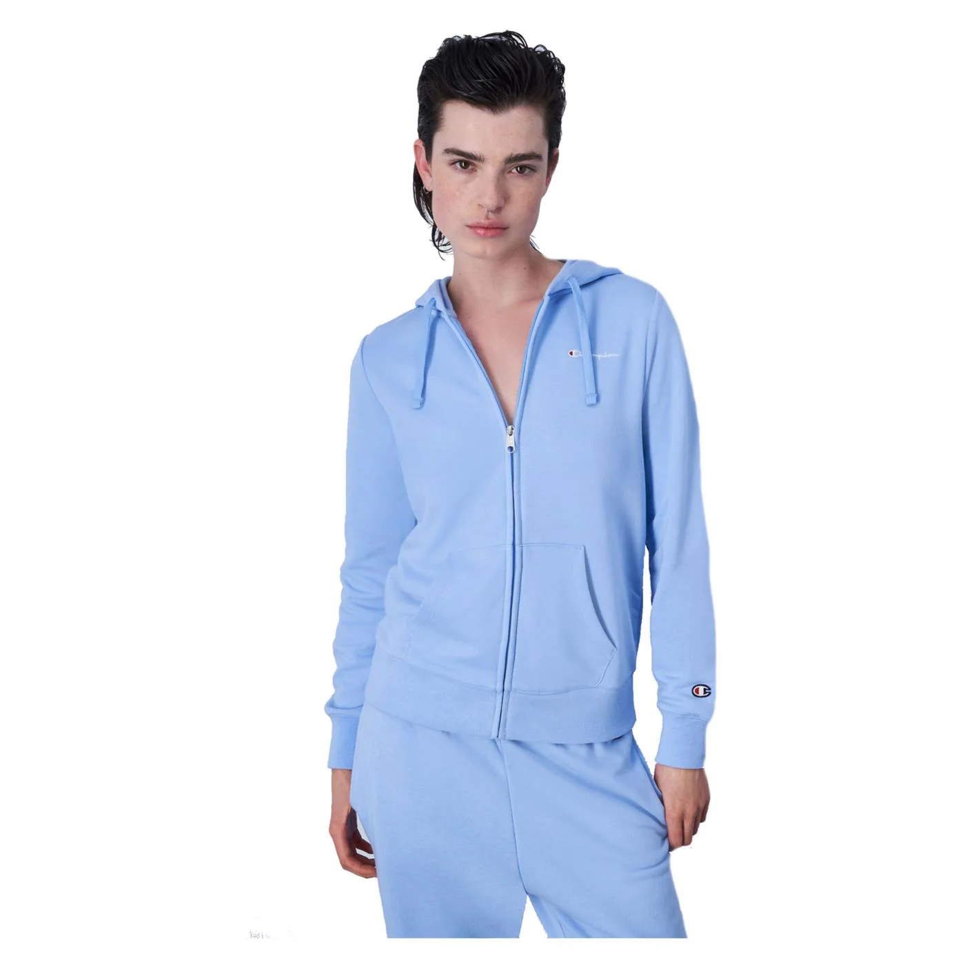 CHAMPION HOODED FULL ZIP SWEATSHIR - Image 2