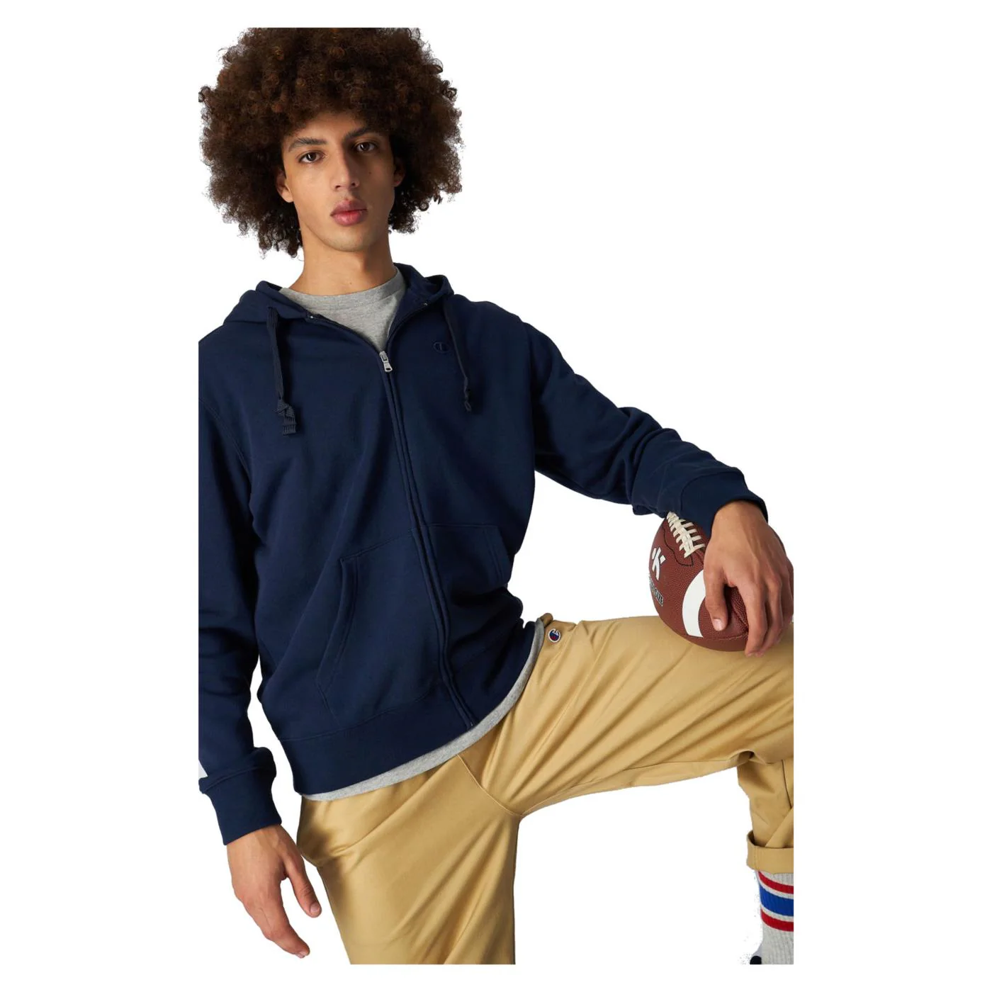 CHAMPION HOODED FULL ZIP SWEATSHIR - Image 2