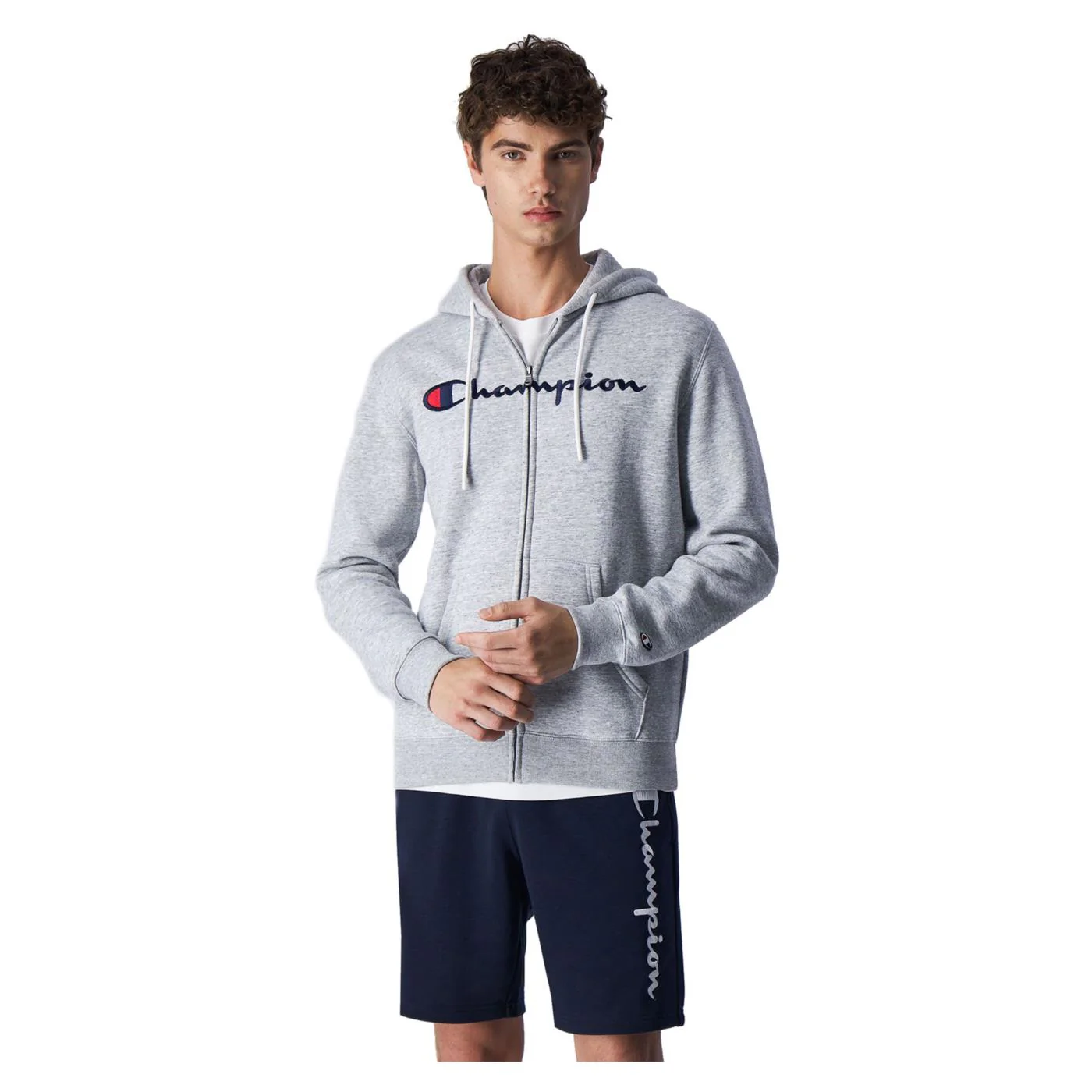 CHAMPION HOODED FULL ZIP SWEATSHIR - Image 2