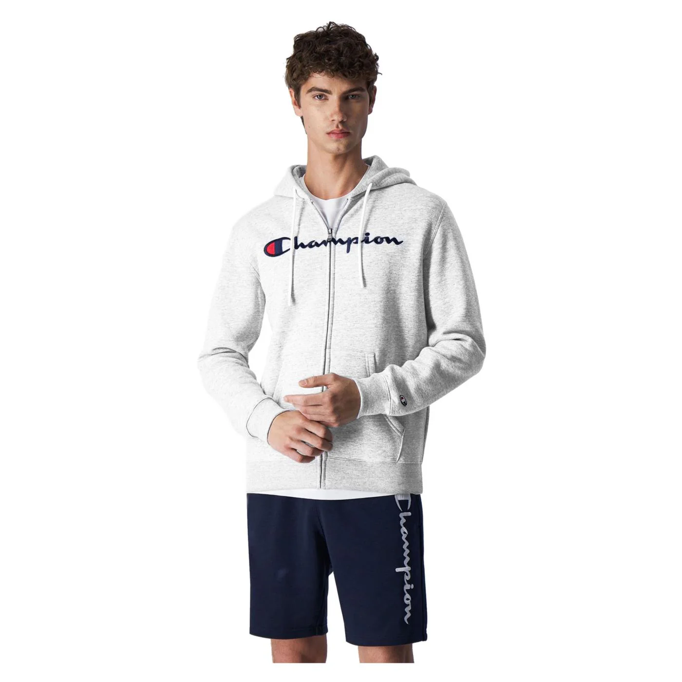CHAMPION HOODED FULL ZIP SWEATSHIR - Image 2