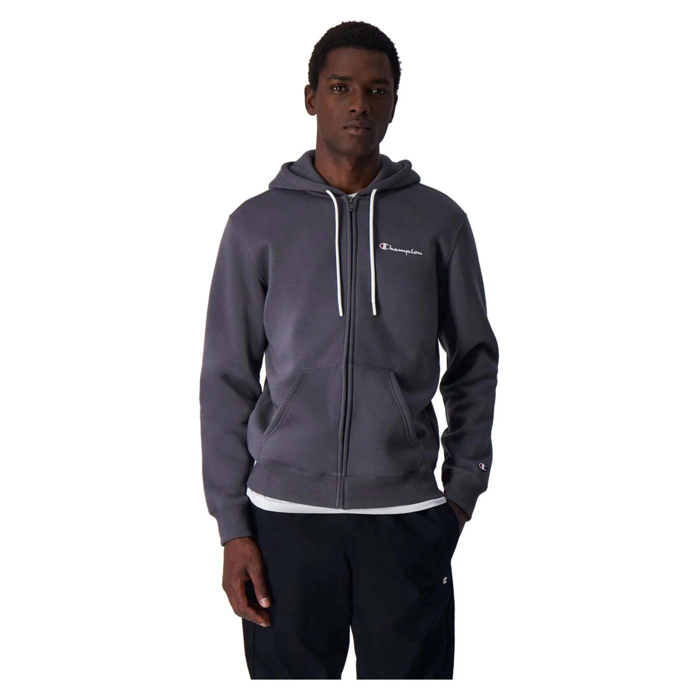CHAMPION HOODED FULL ZIP SWEATSHIR - Image 2