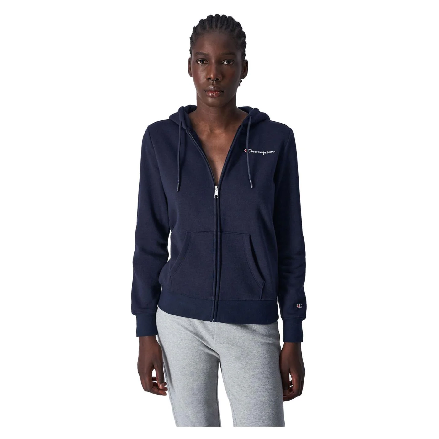 CHAMPION HOODED FULL ZIP SWEATSHIR - Image 2