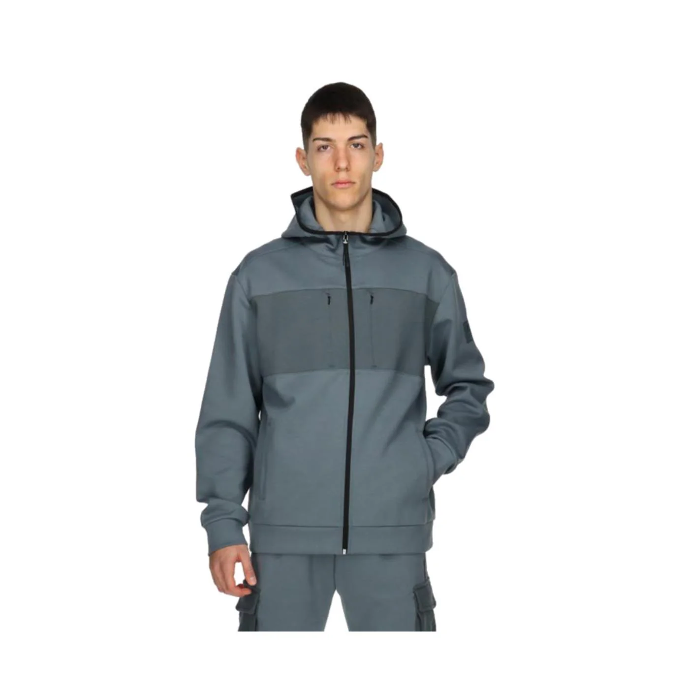 CHAMPION HOODED FZ SWEATSHIRT - Image 2