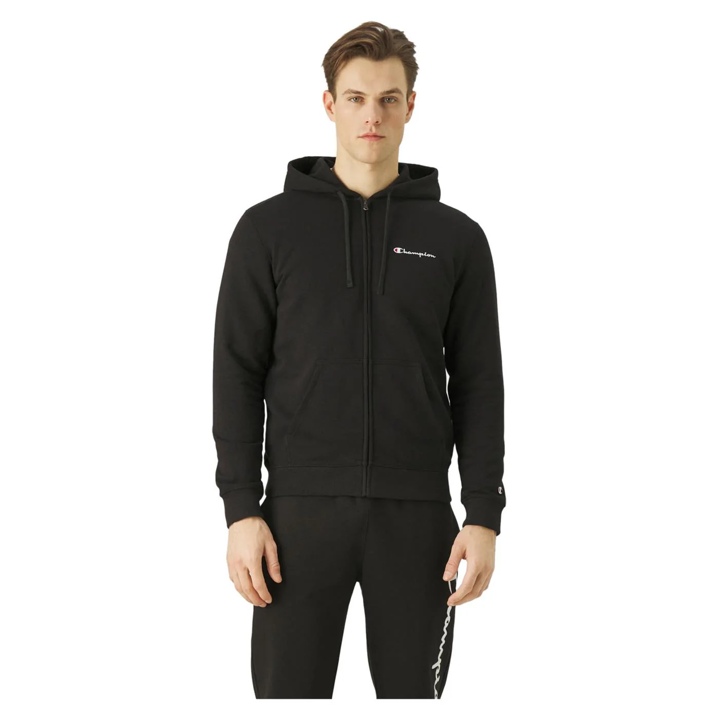 CHAMPION HOODED FZ SWEATSHIRT - Image 2