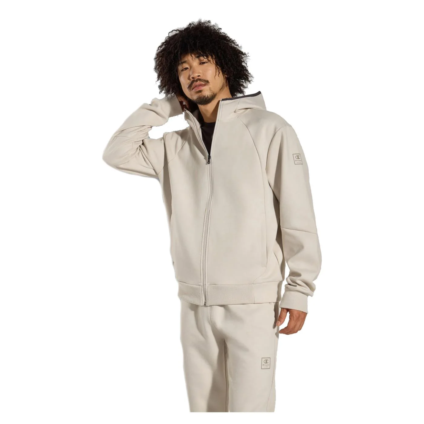 CHAMPION HOODED FZ SWEATSHIRT - Image 2
