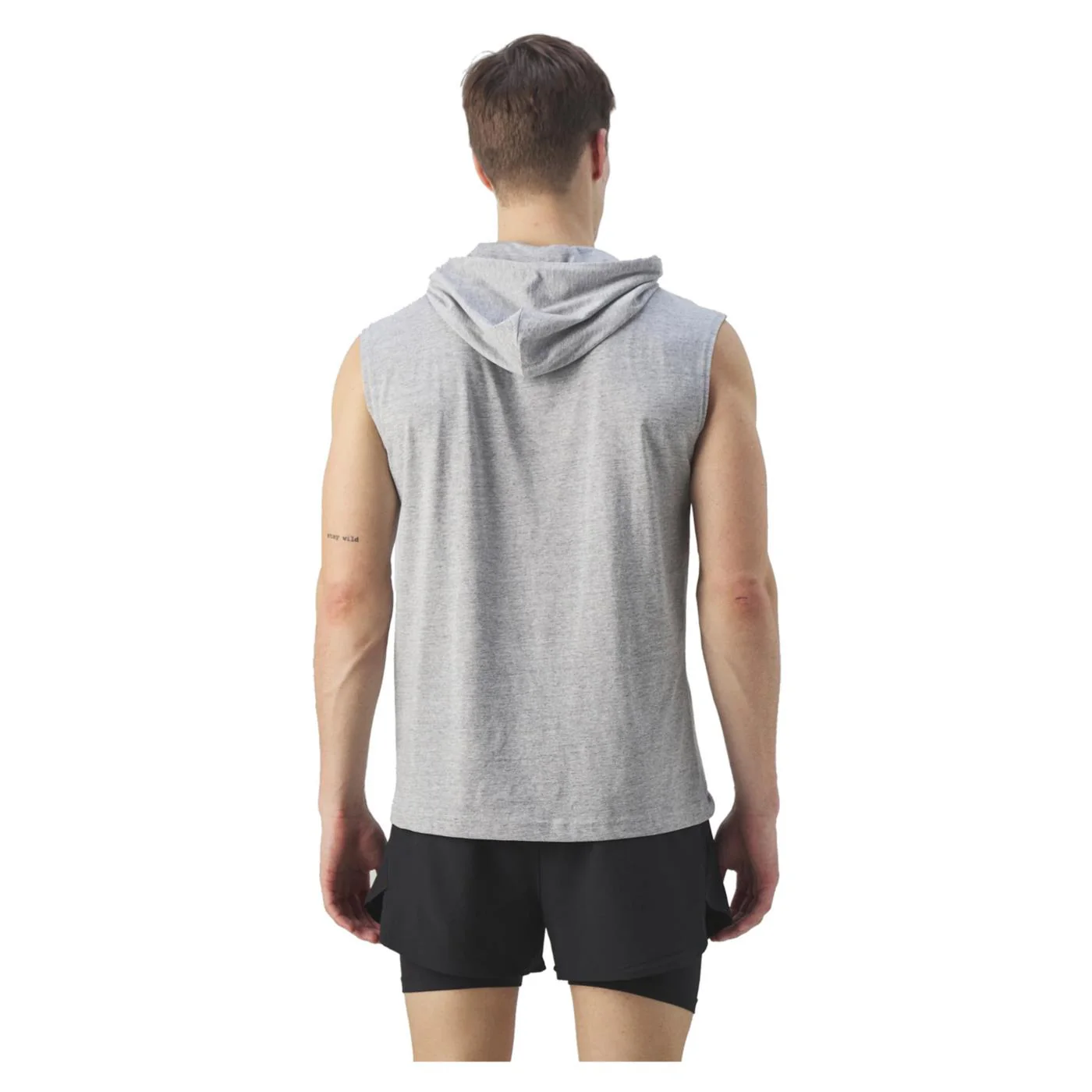 CHAMPION HOODED SLEEVELESS T-SHIRT - Image 3