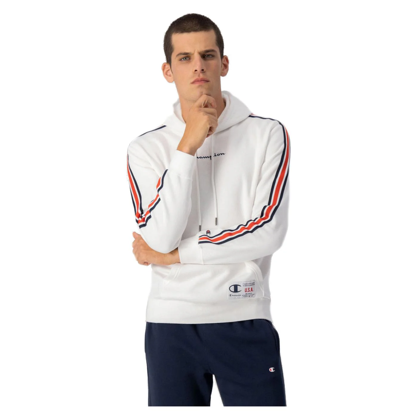 CHAMPION HOODED SWEATSHIRT - Image 2