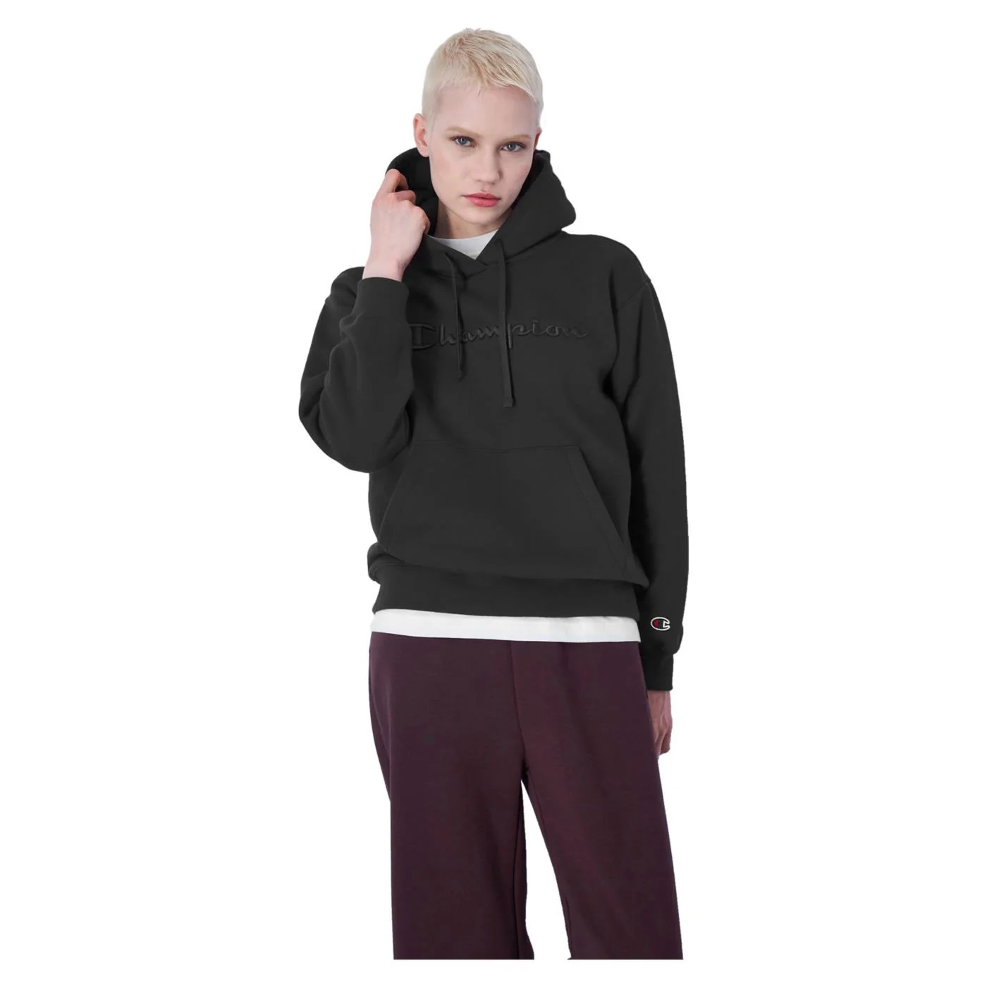 CHAMPION HOODED SWEATSHIRT - Image 2