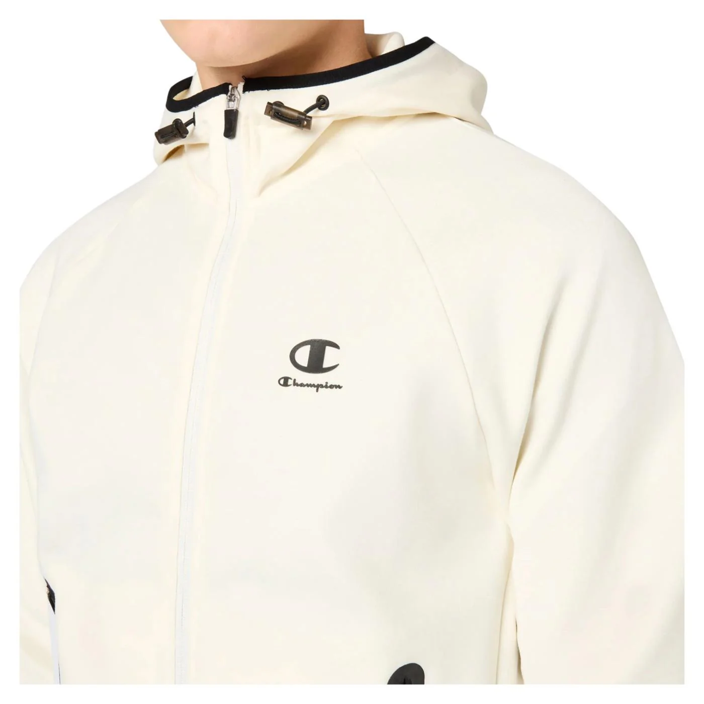 CHAMPION M HOODED FZ SWEATSHIRT - Image 3