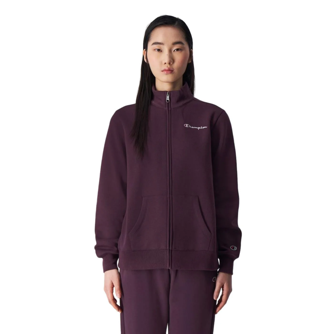 CHAMPION W FULL ZIP SWEATSHIRT - Image 2