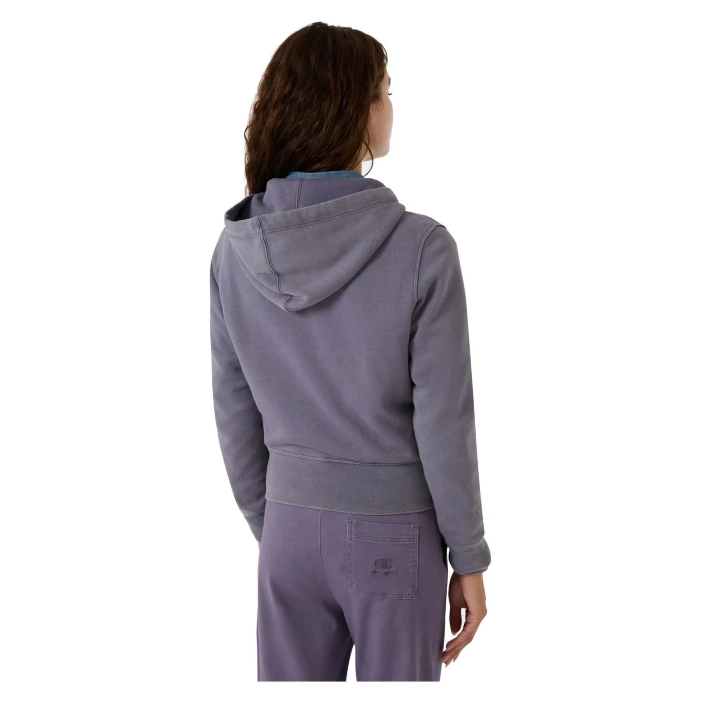 CHAMPION W FZ HOODIE SWEATSHIRT - Image 3