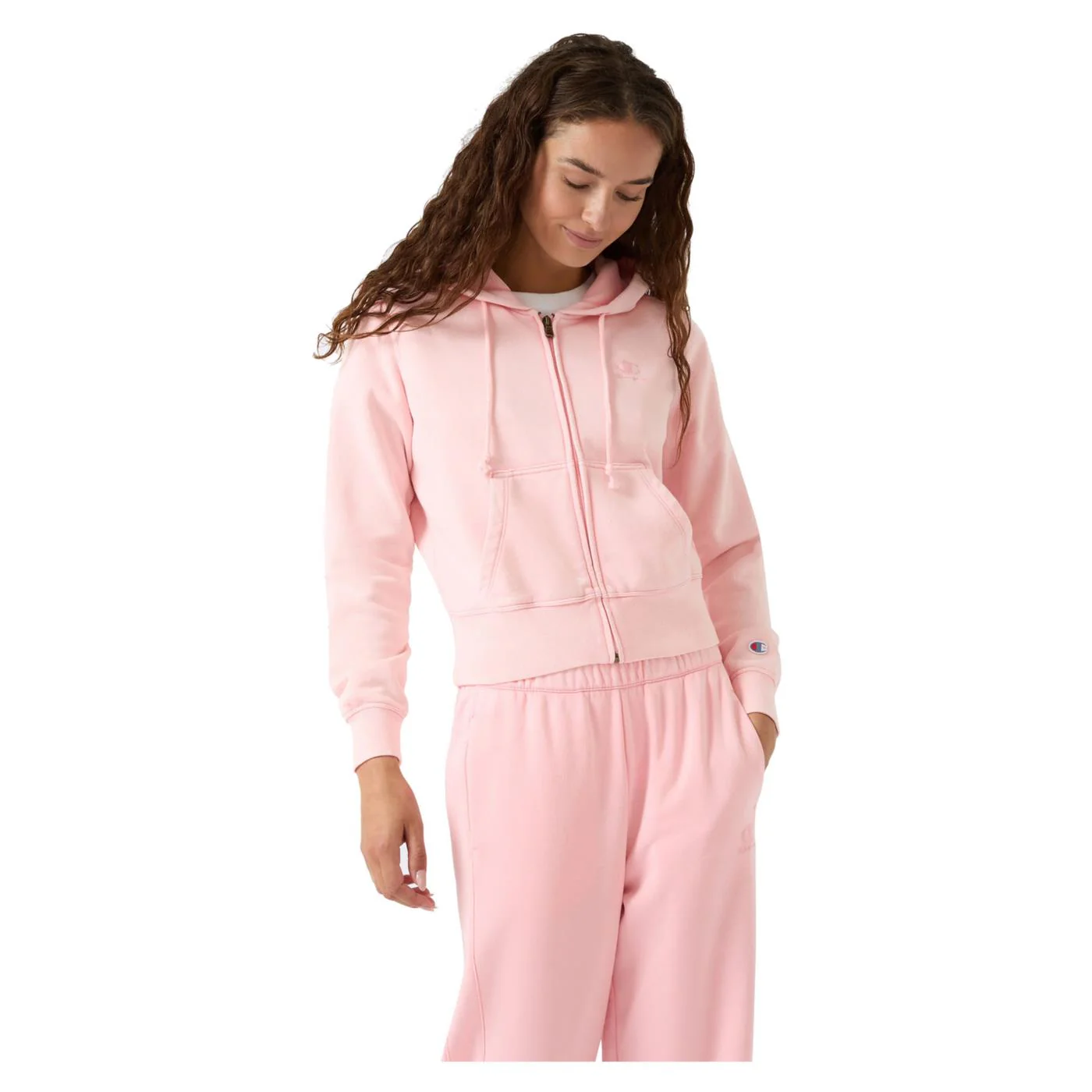 CHAMPION W FZ HOODIE SWEATSHIRT - Image 2