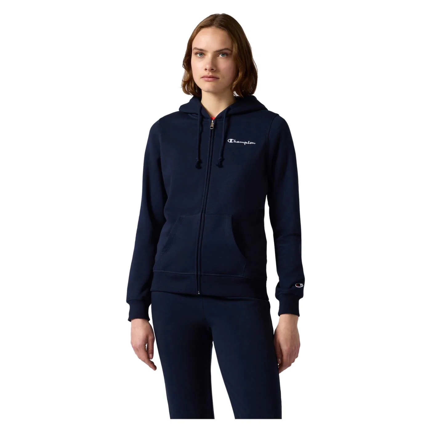 CHAMPION W FZ HOODIE SWEATSHIRT - Image 2