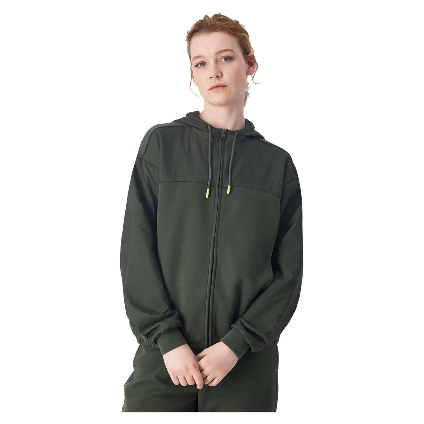 CHAMPION W HOODED FZ SWEATSHIRT - Image 2
