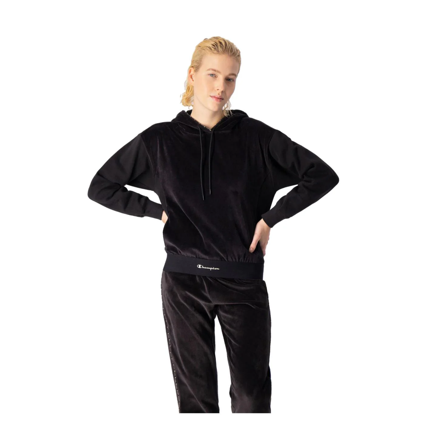 CHAMPION W HOODED SWEATSHIRT - Image 2