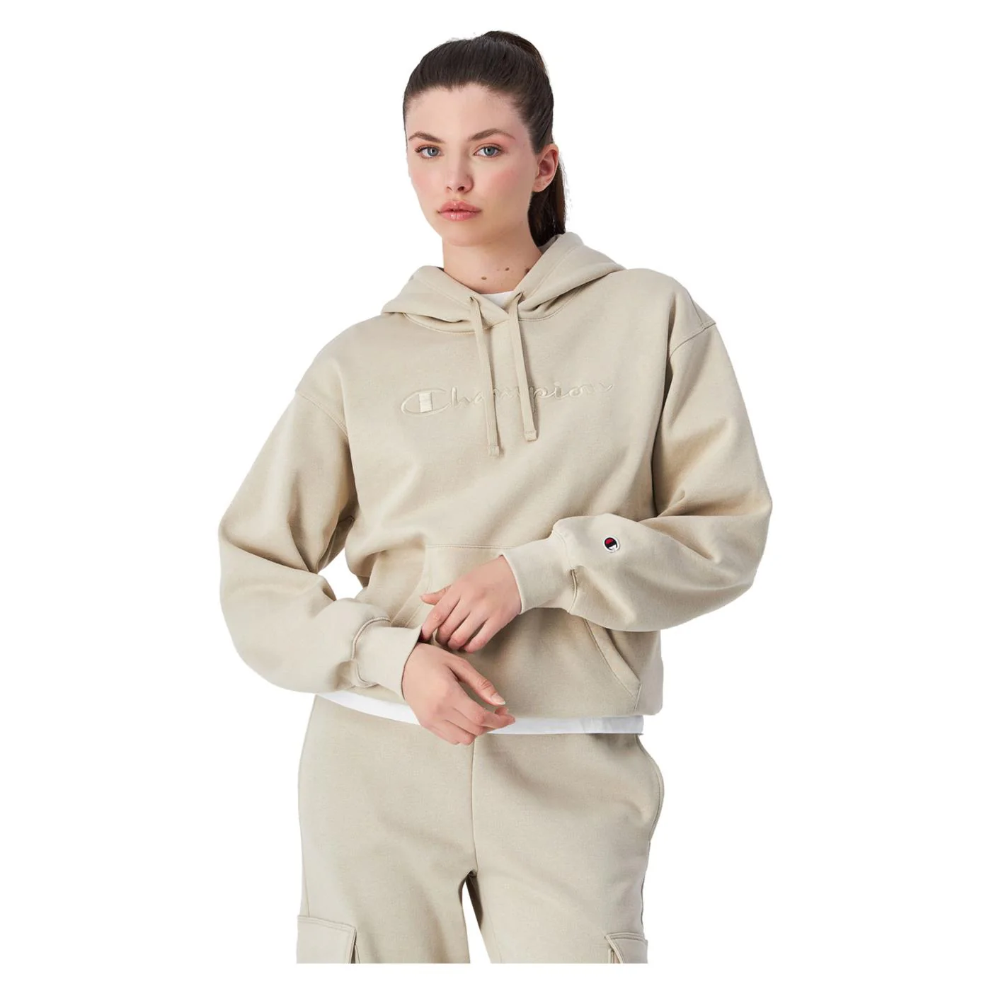 CHAMPION W HOODED SWEATSHIRT - Image 2