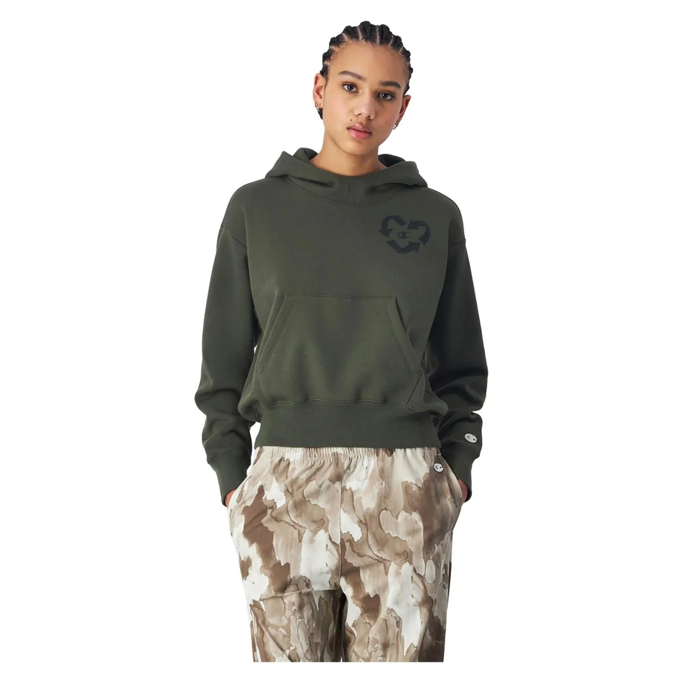 CHAMPION W HOODED SWEATSHIRT - Image 2