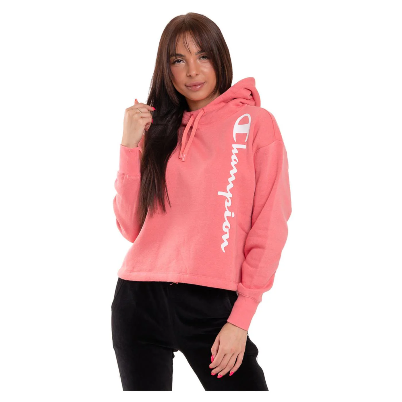 CHAMPION W HOODED SWEATSHIRT - Image 2