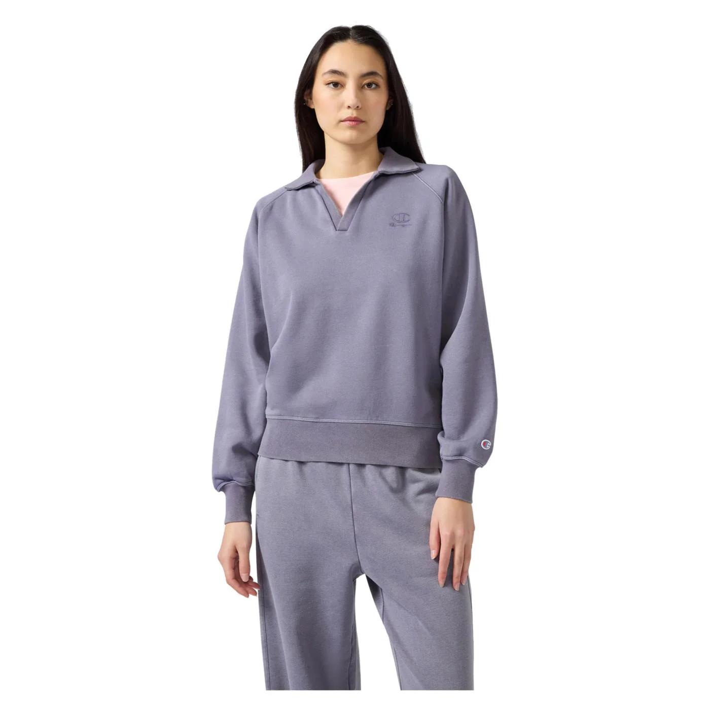 CHAMPION W POLO NECK SWEATSHIRT - Image 2