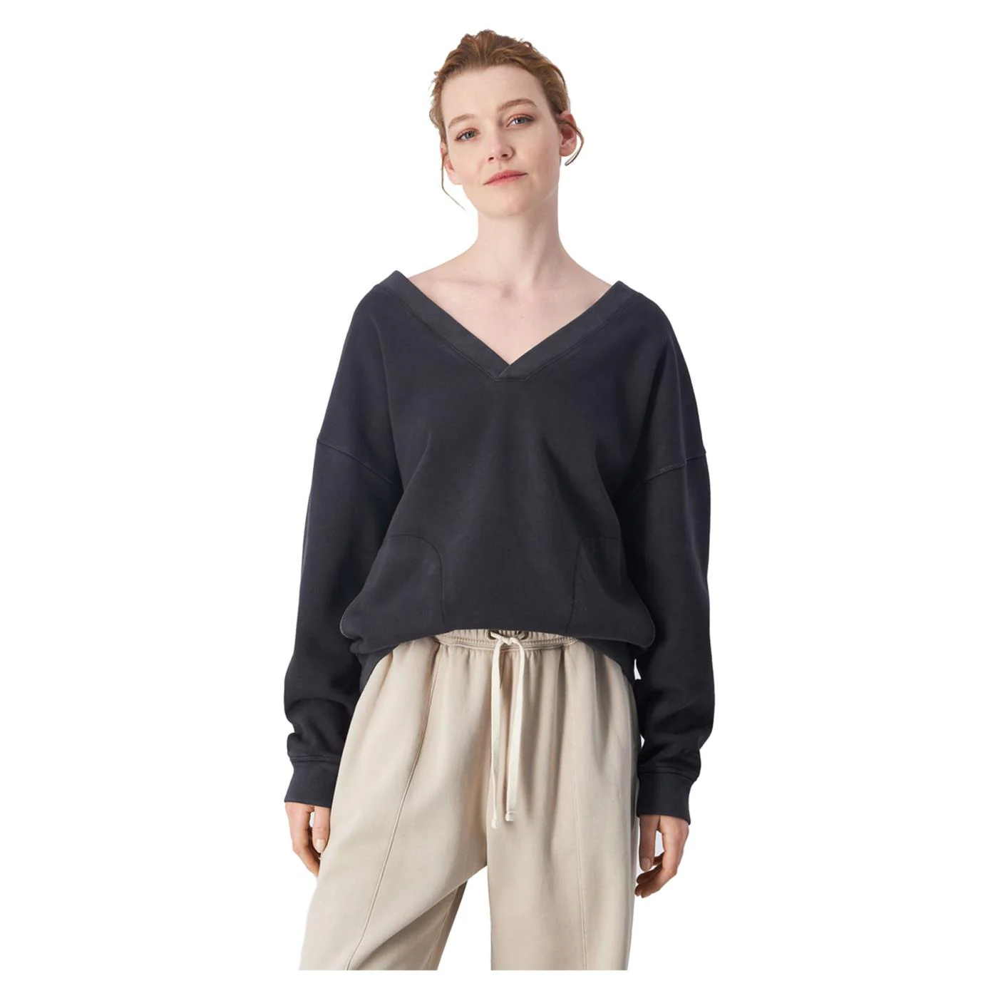 CHAMPION W V-NECK SWEATSHIRT - Image 2