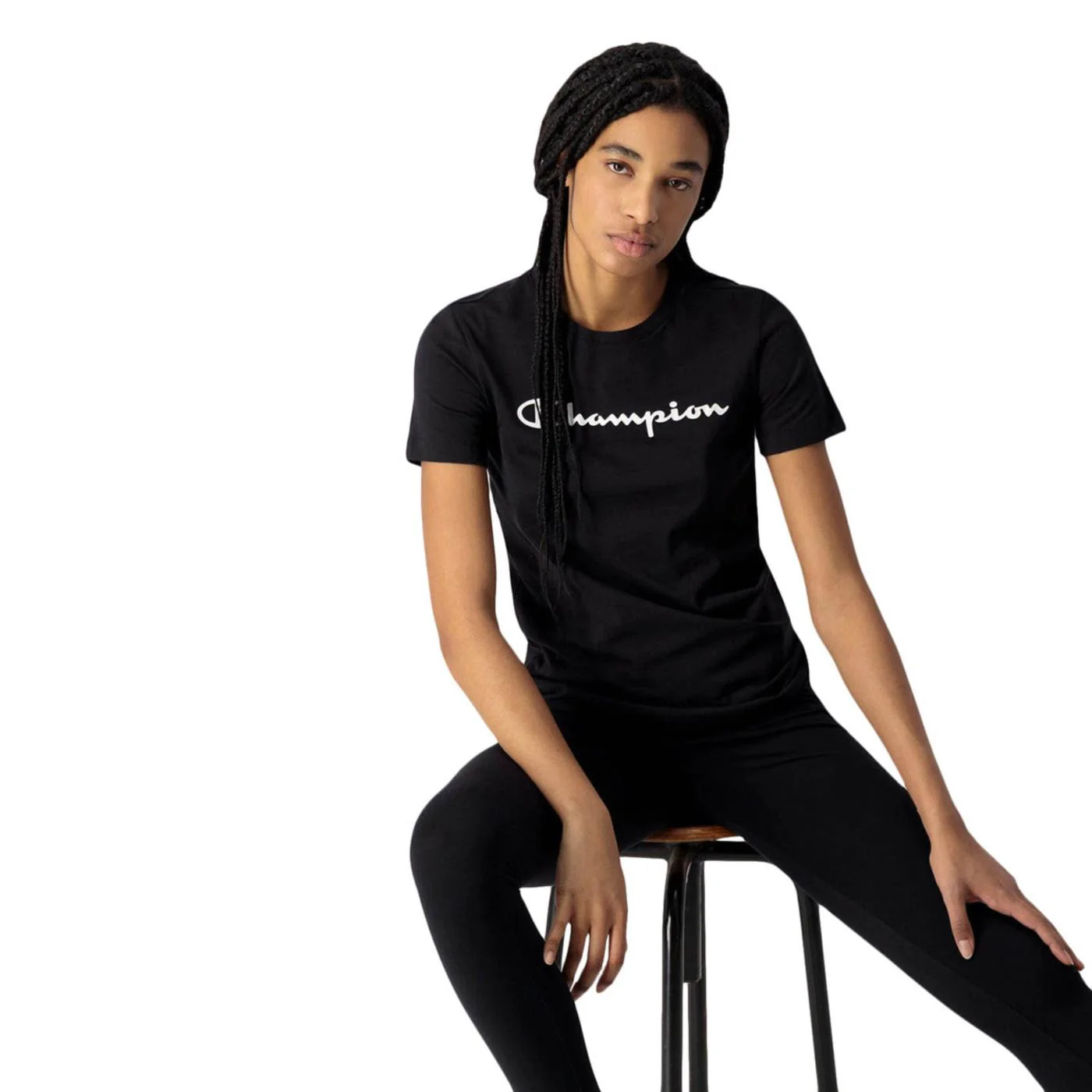 CHAMPION WOMAN CREWNECK T-SHIRT - Image 3