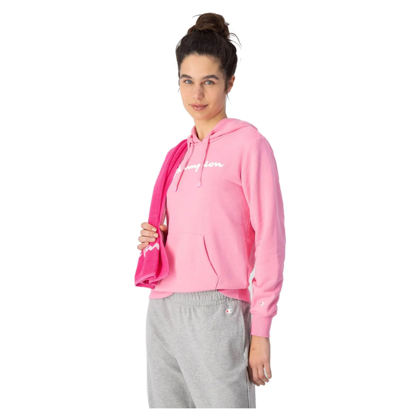 CHAMPION WOMAN HOODED SWEATSHIRT - Image 2