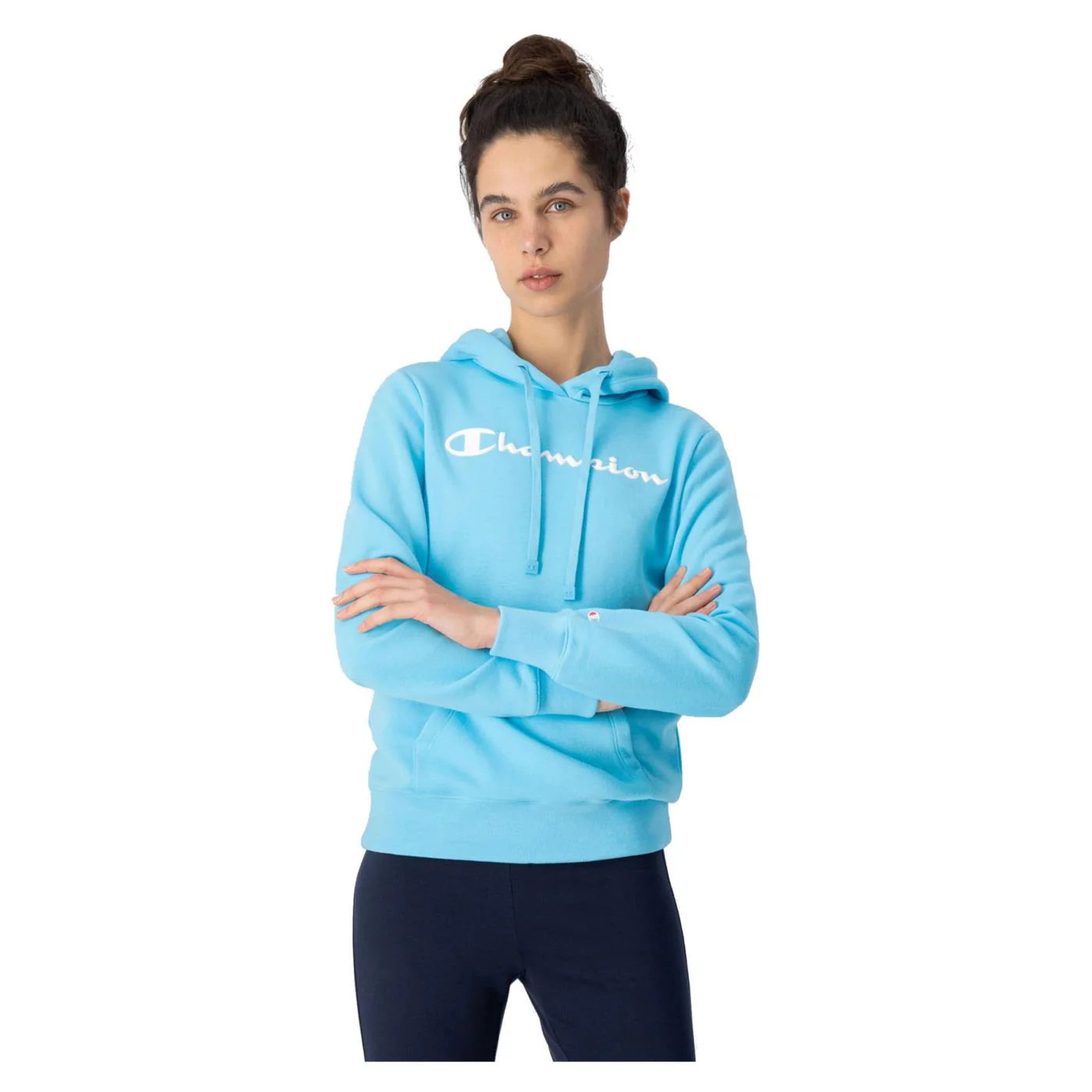 CHAMPION WOMAN HOODED SWEATSHIRT - Image 2