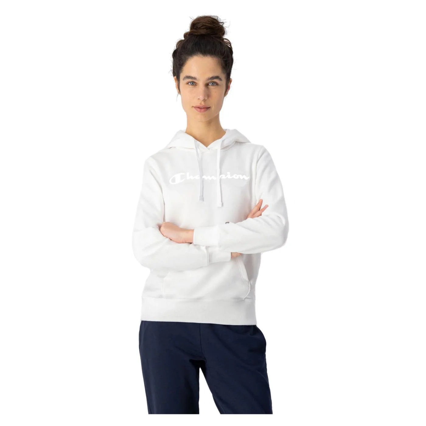CHAMPION WOMAN HOODED SWEATSHIRT - Image 2