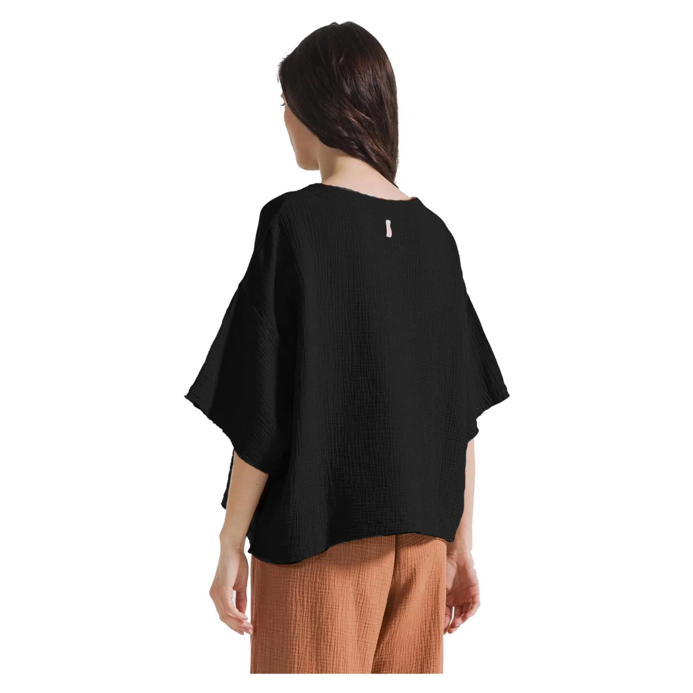 DEHA BLUSA IN GARZA DI COTONE - Image 2