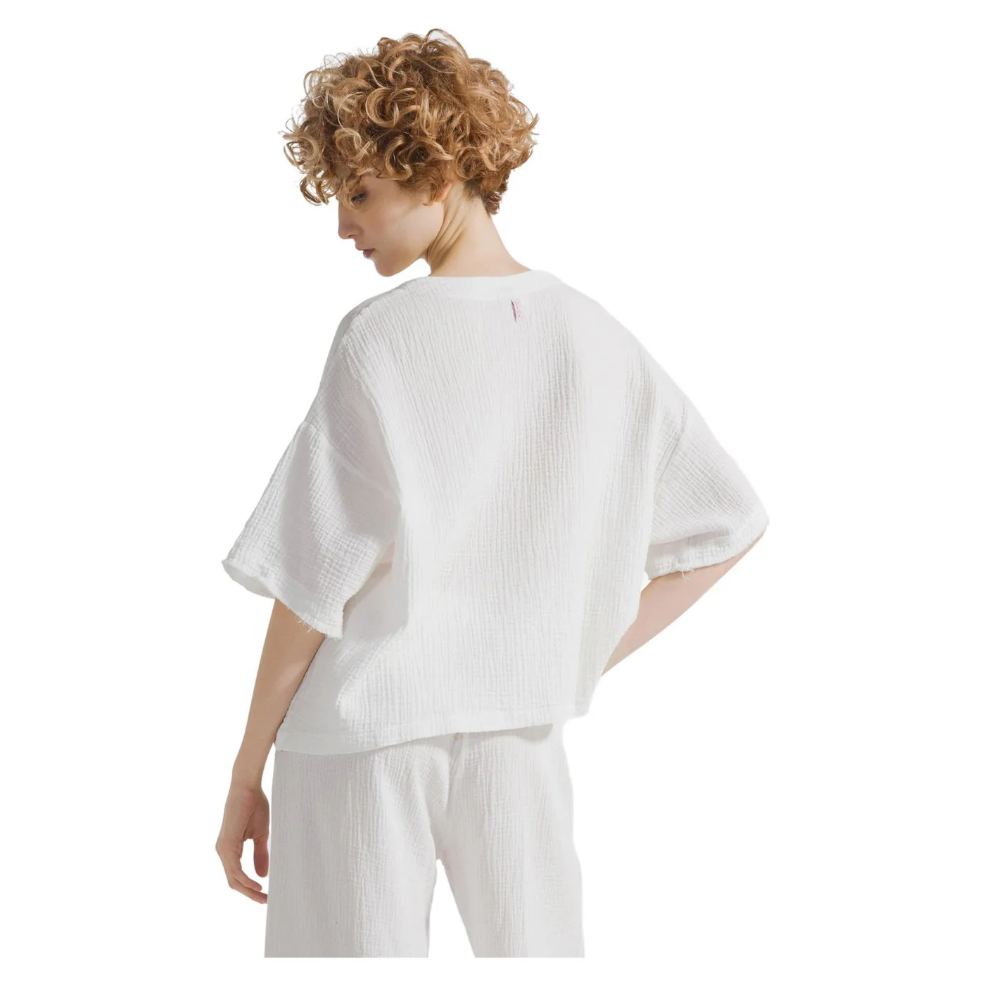 DEHA BLUSA IN GARZA DI COTONE - Image 2