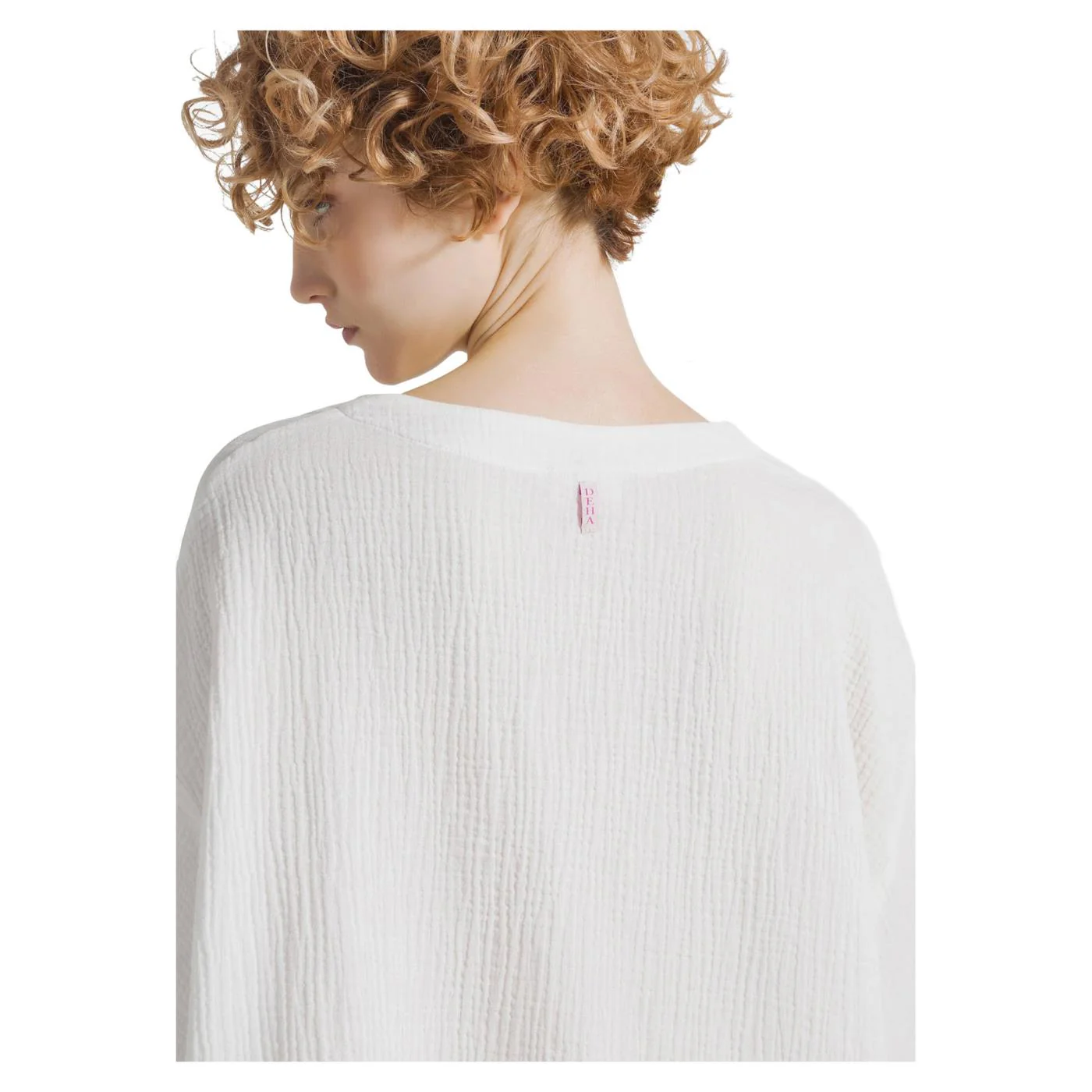 DEHA BLUSA IN GARZA DI COTONE - Image 3