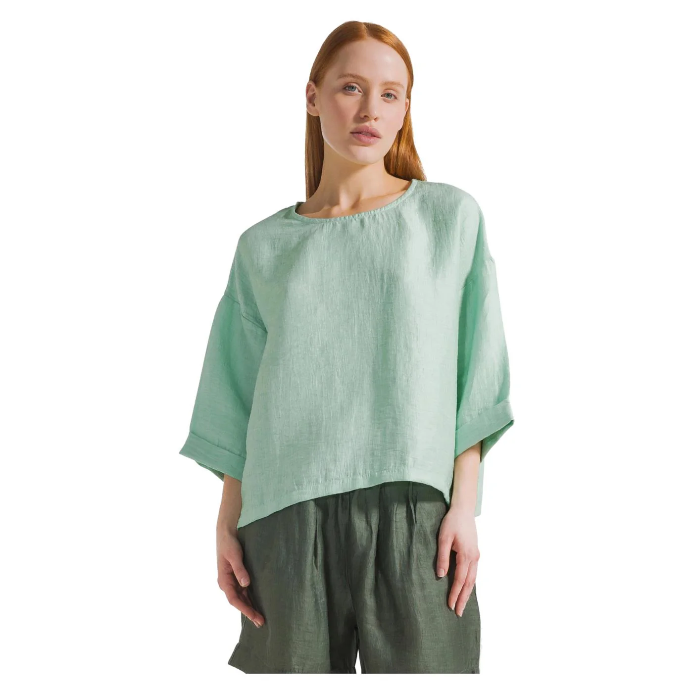 DEHA BLUSA IN LINO - Image 2